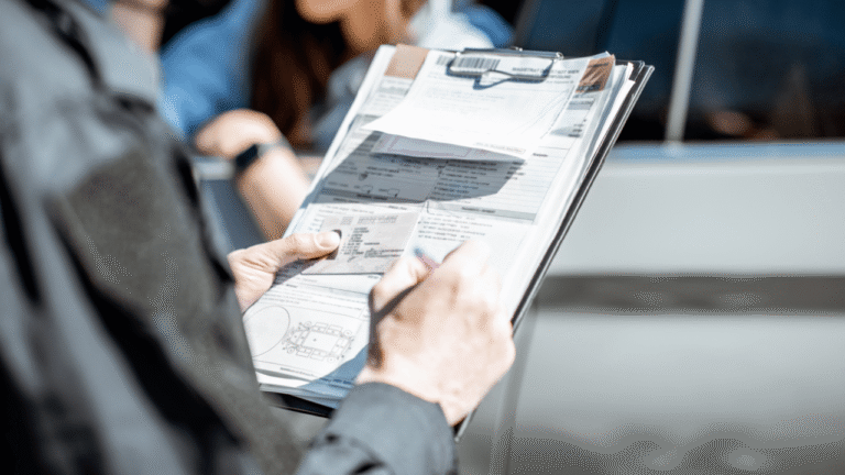 Como Elaborar Uma Defesa Eficaz Para Auto de Infração Veicular 2 advogado revisando documentos de infracao veicular