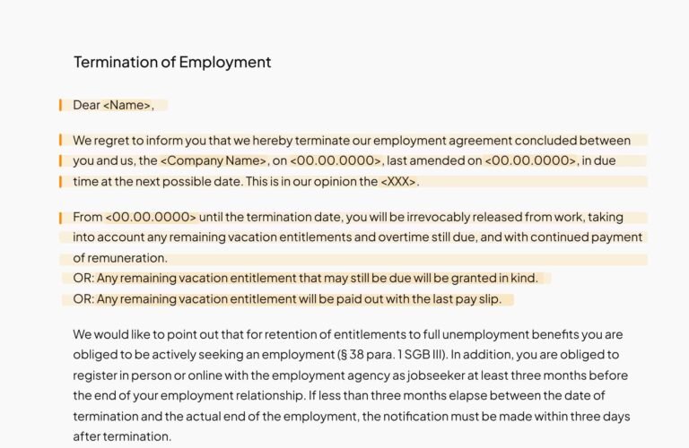 despedida formal com contrato de trabalho