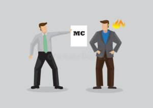 empregado entregando atestado medico ao gerente