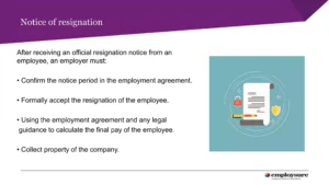 empregado recebendo orientacao de aviso previo