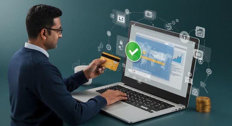 Como Fazer Consulta Gratuita ao SPC e Serasa Online com Segurança 2 pessoa consultando credito online em laptop segura