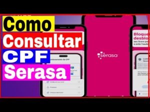 pessoa usando celular para consulta spc serasa