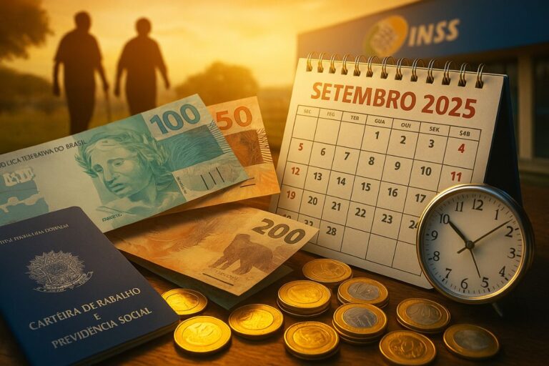 Quantas Horas de Trabalho por Mês São Consideradas Normais no Brasil 3 relogio e calendario com moedas brasileiras