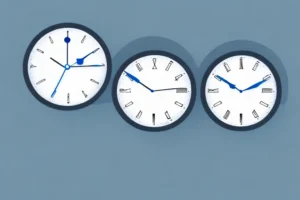 relogio marcando horario de trabalho flexivel