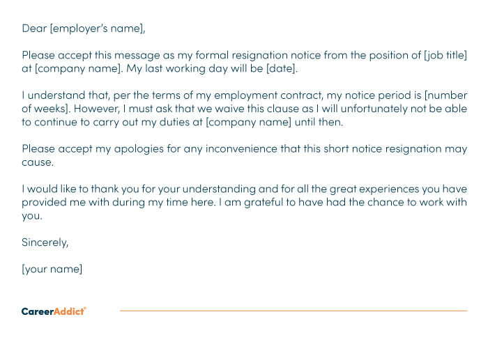 trabalhador entregando carta de demissao formalmente